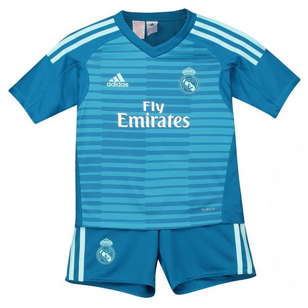 Camiseta Real Madrid 2ª Niño Portero 2018-2019 Azul